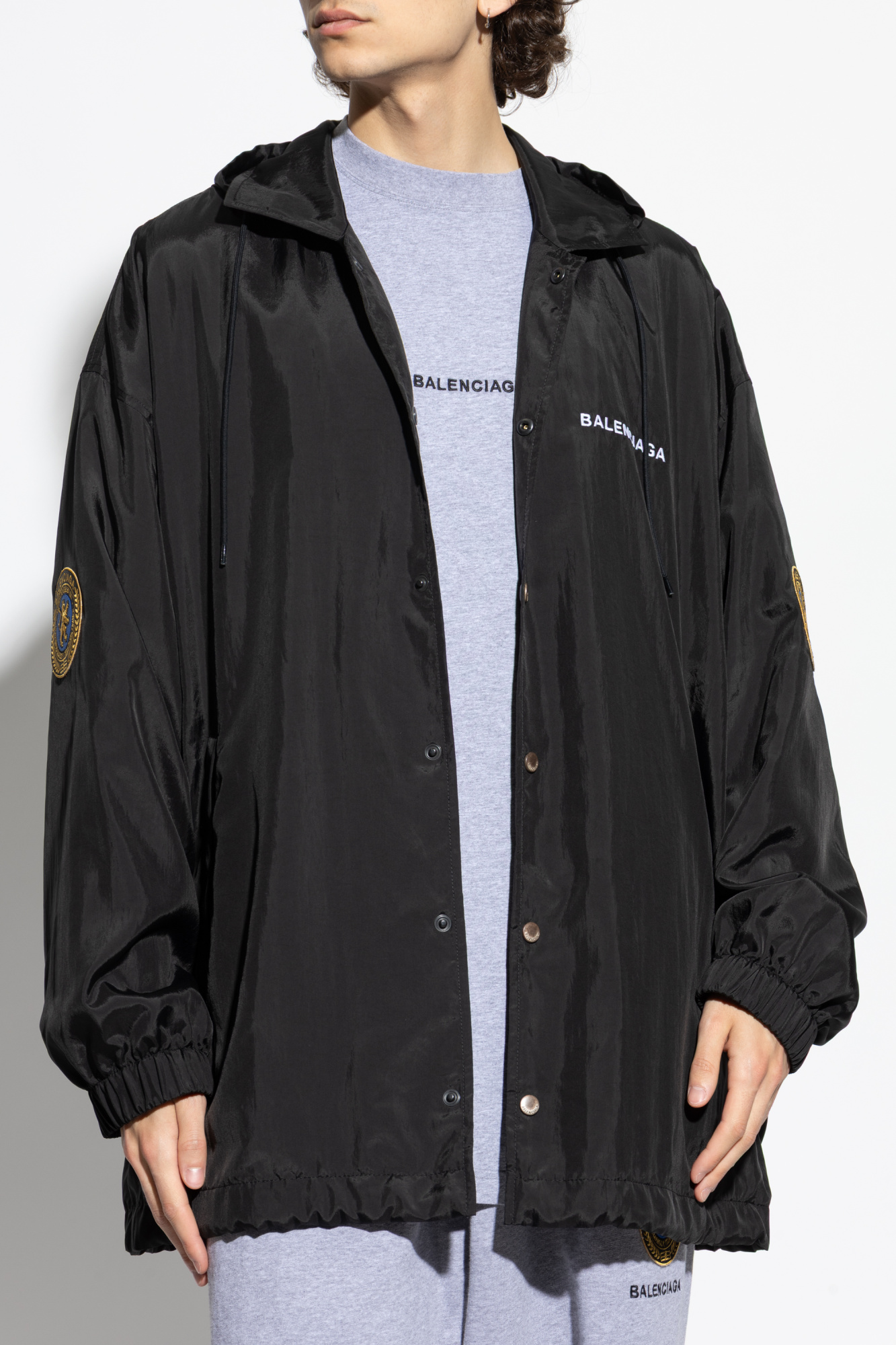 Black Light jacket with logo Balenciaga - Vitkac AS